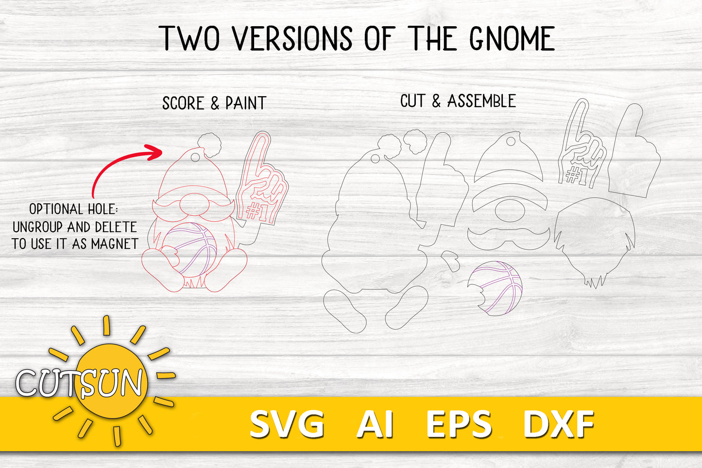 Sport Gnomes svg Gnome Ornaments svg bundle Laser cut file Car Charms SVG Magnet svg Glowforge svg