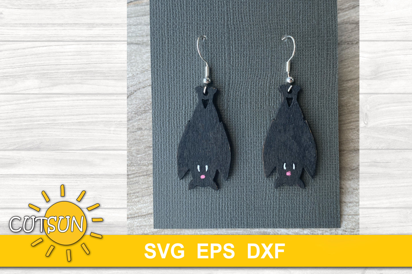 Halloween earrings SVG bundle