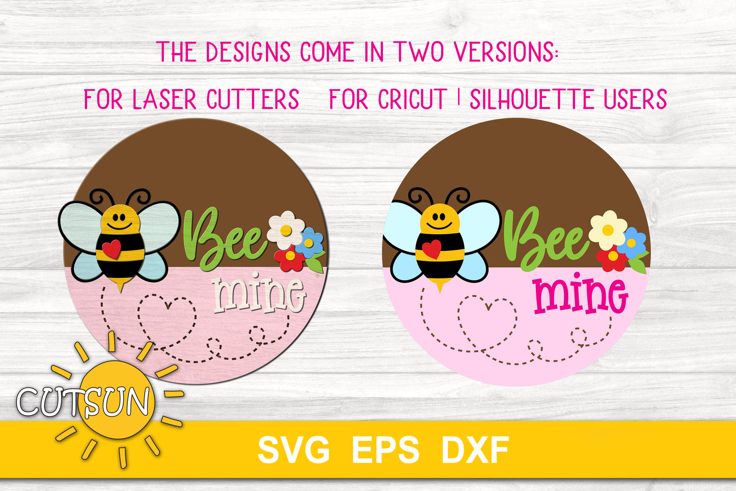 Valentine's day Door hangers SVG bundle 2024