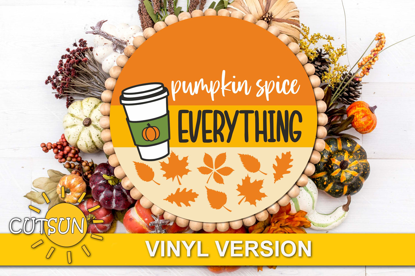 Pumpkin spice everything for vinyl