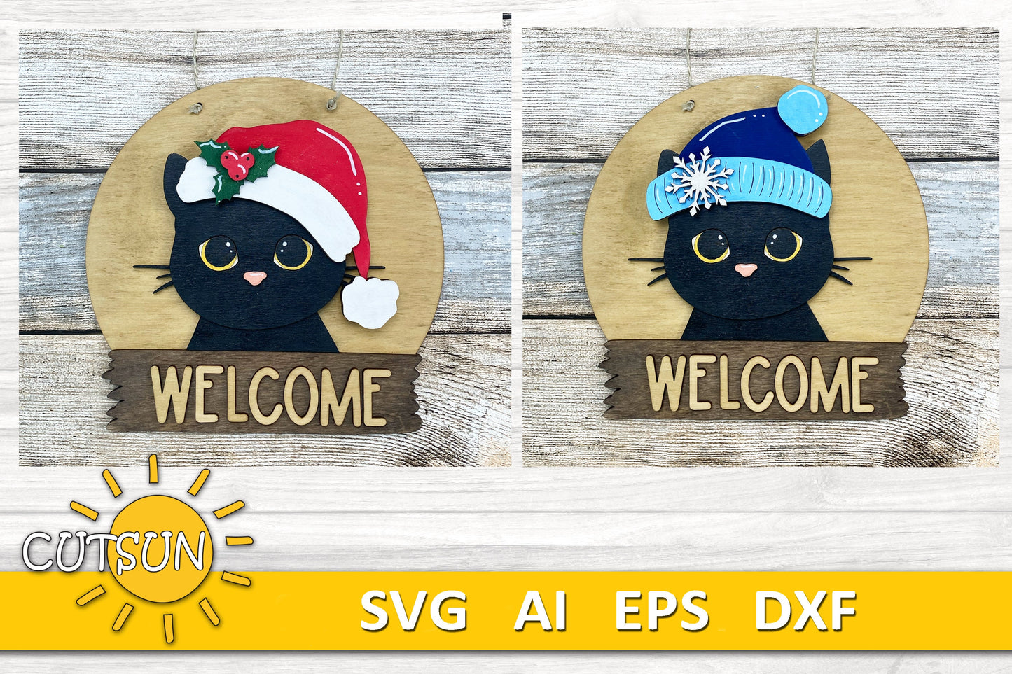 Add-ons Bundle for the Round interchangeable animals door hager svg Glowforge svg Laser cut file