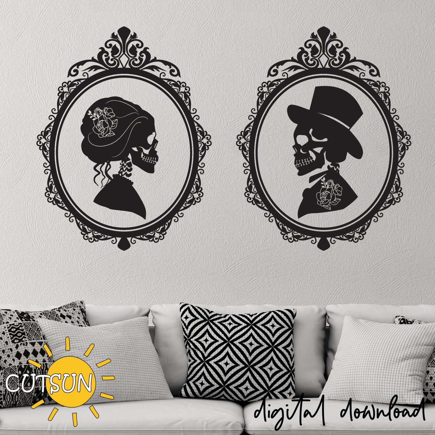 Halloween SVG | Skull SVG | Gothic SVG