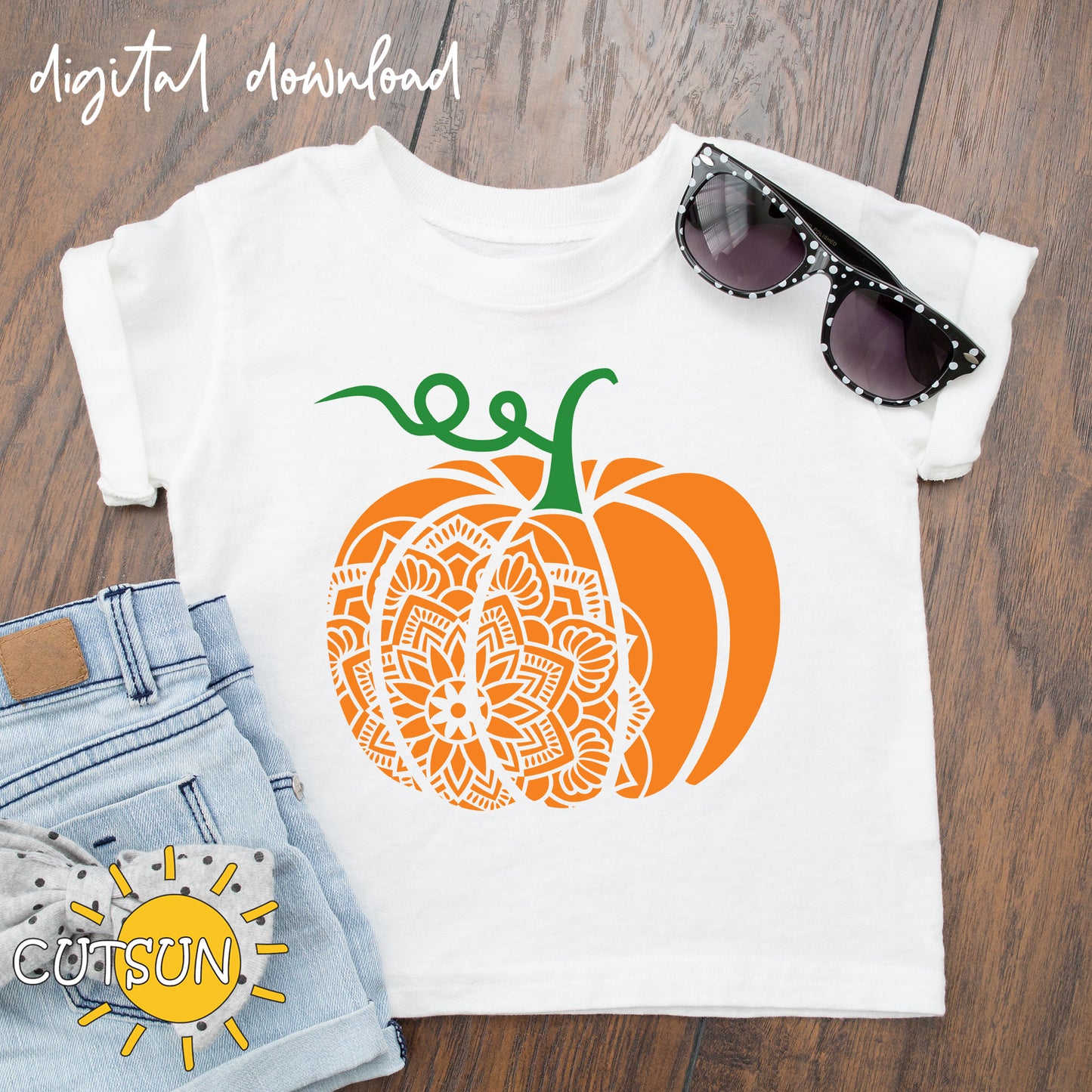 Fall SVG | Mandala Pumpkin SVG