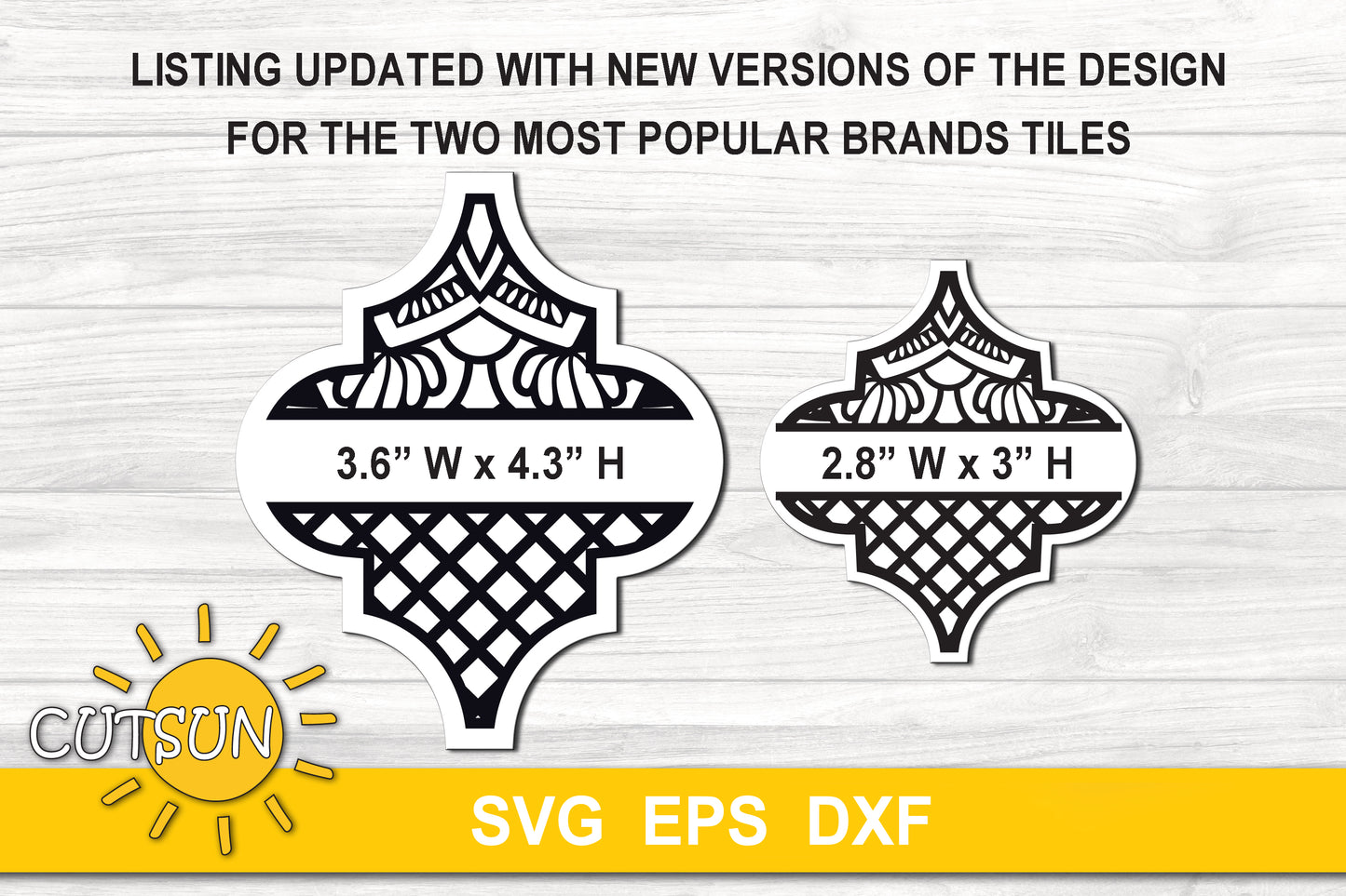 Arabesque Mandala Ornaments SVG