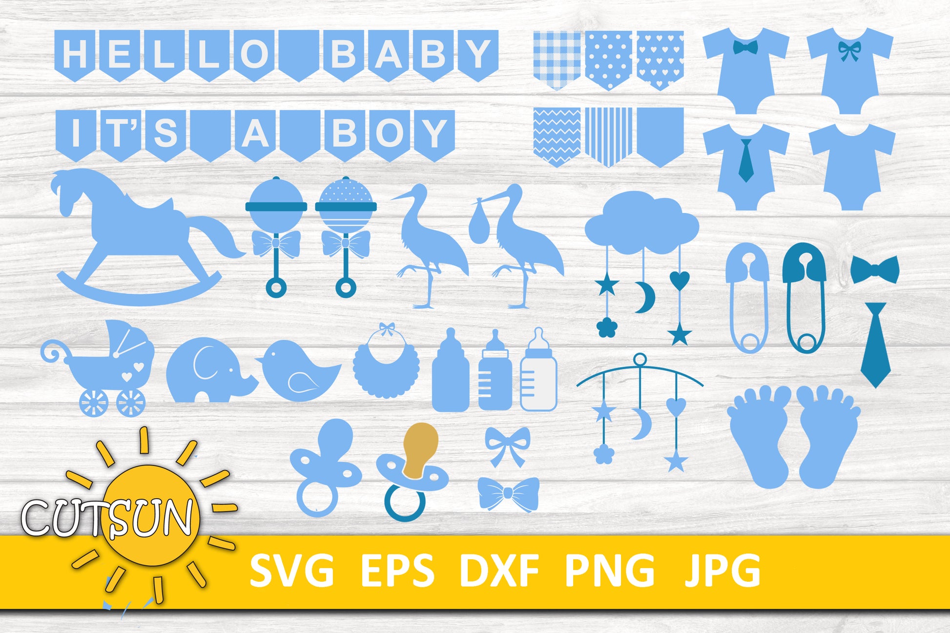 Baby Boy SVG bundle