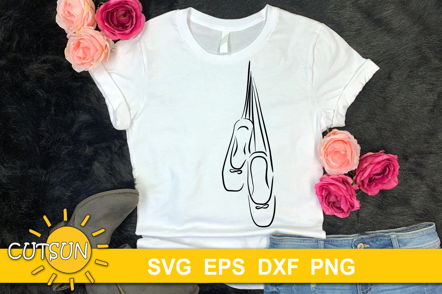 Ballet SVG | Pointe shoes SVG