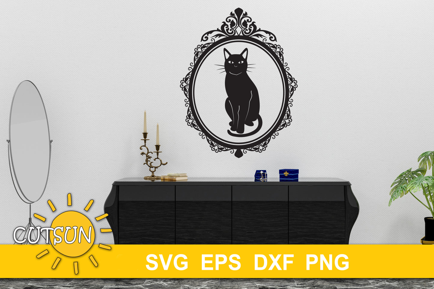 Black Cat SVG