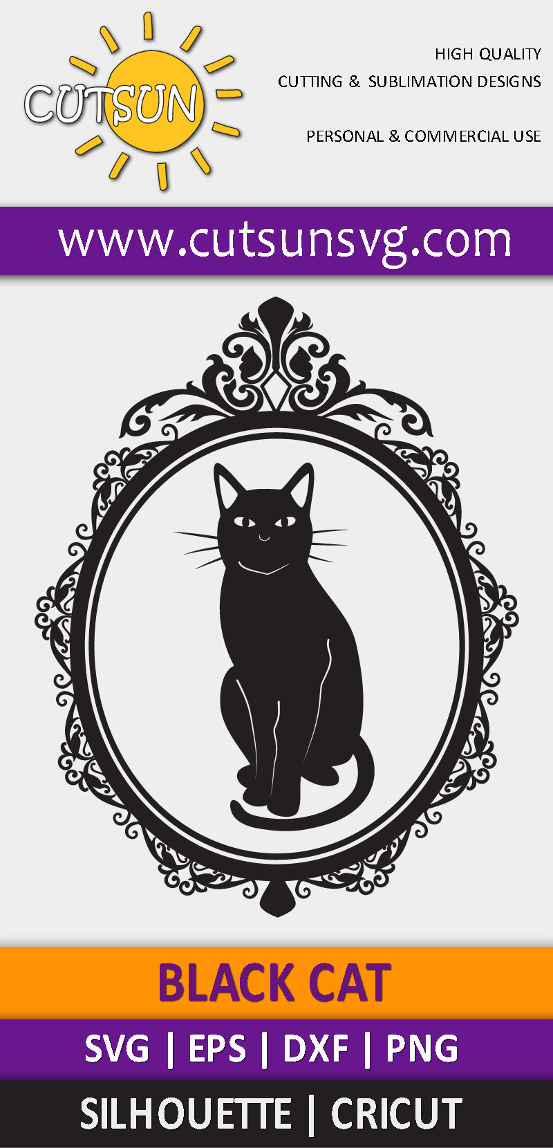 Black Cat SVG