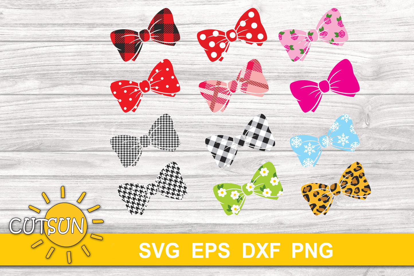 Bows SVG bundle