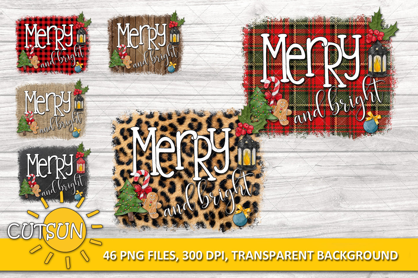 Christmas sublimation Bundle 46 designs