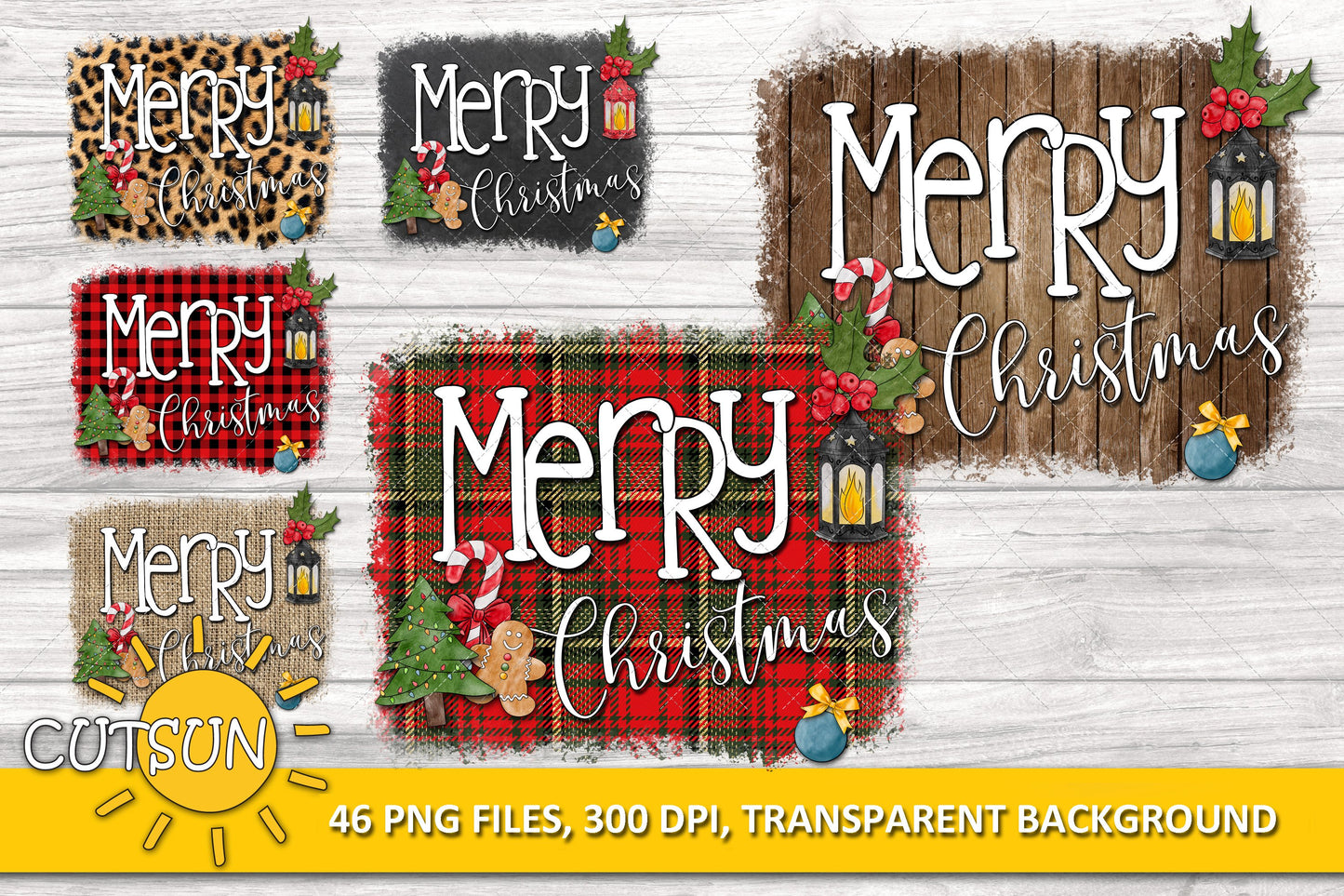 Christmas sublimation Bundle 46 designs