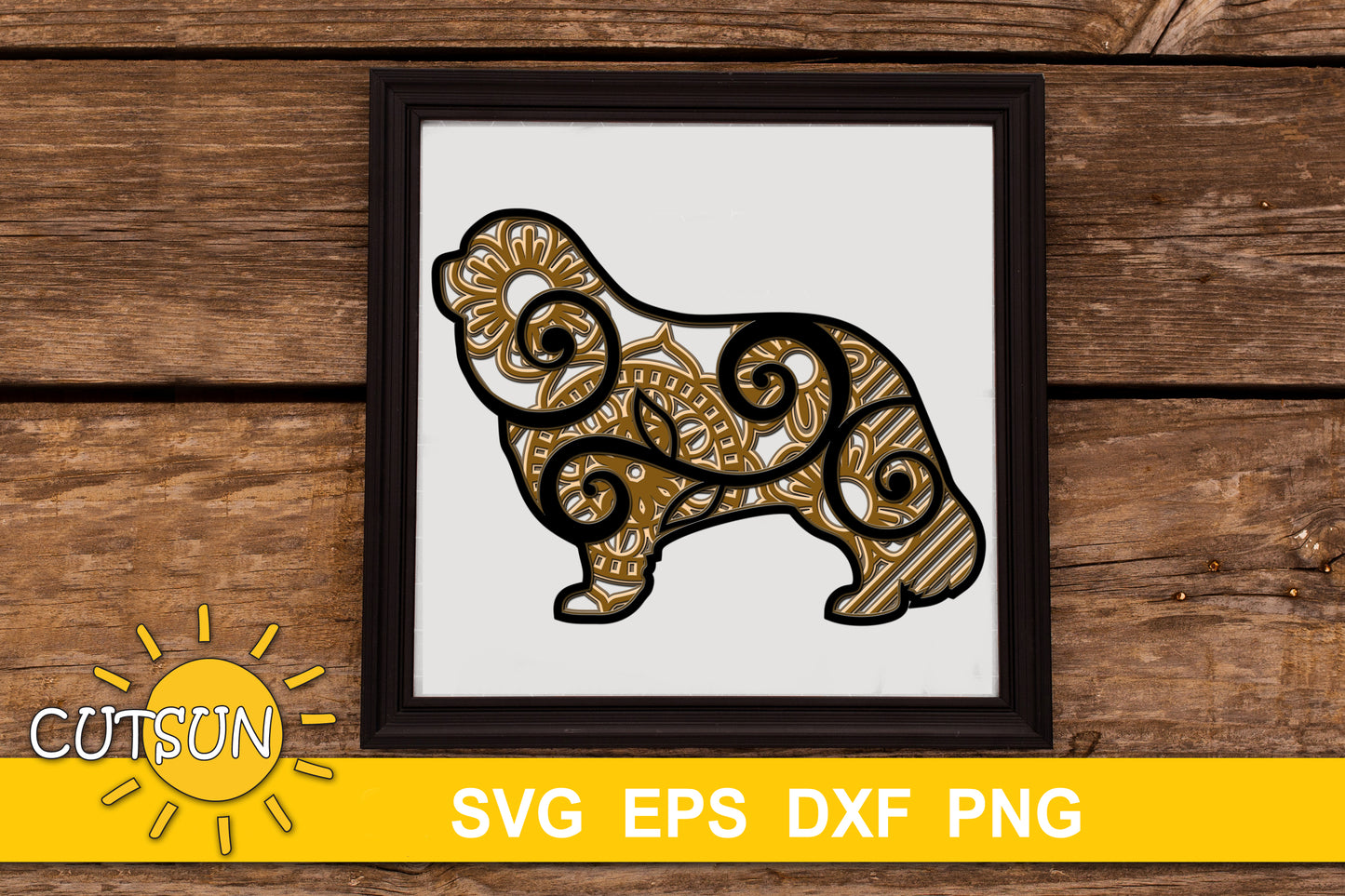 Dog SVG Cavalier King Charles Spaniel