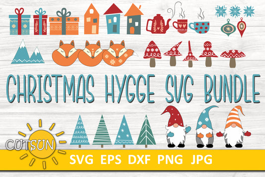 Christmas SVG bundle Christmas Hygge