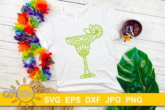 Mandala Cocktail SVG