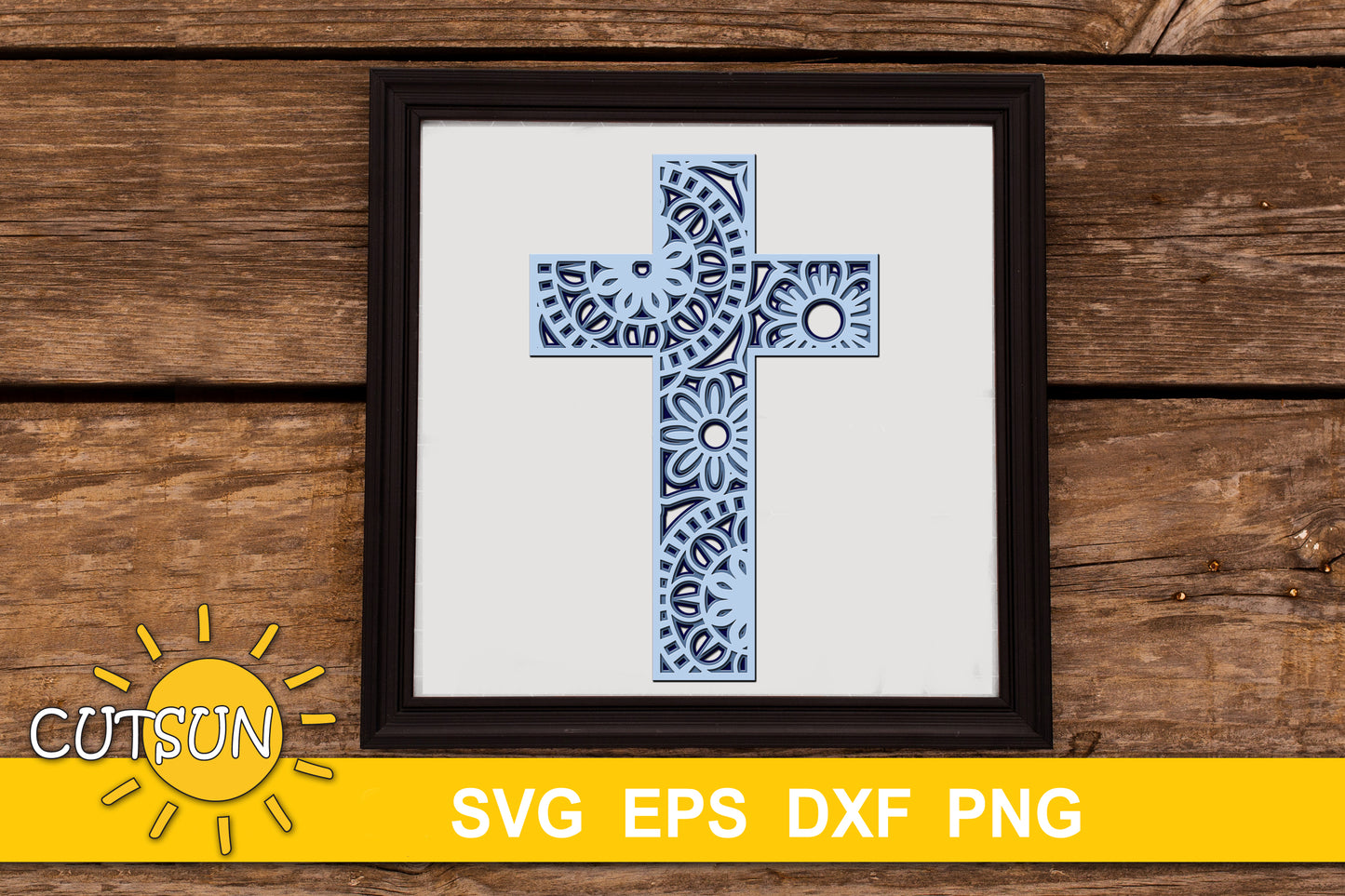 Cross SVG | 3D Layered Cross mini SVG bundle