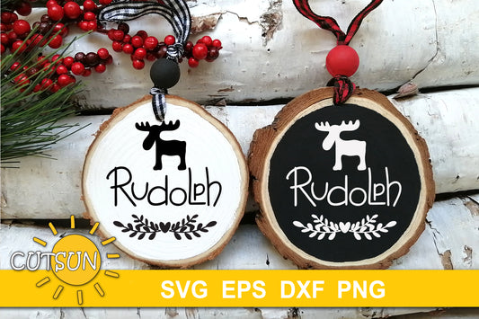 Reindeer Names SVG bundle