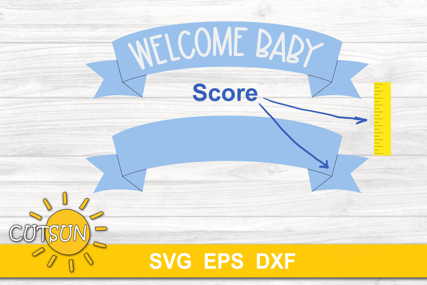Dino Baby stats sign SVG | Baby birth stats sign SVG