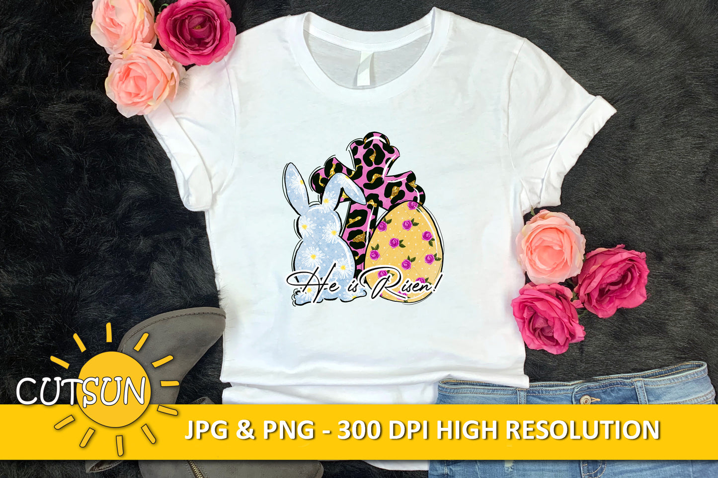 Easter sublimation design download | Easter PNG