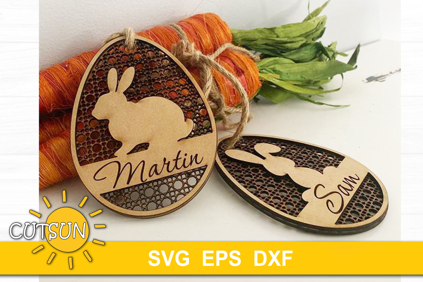 Rattan Cake Easter Basket ornaments SVG bundle
