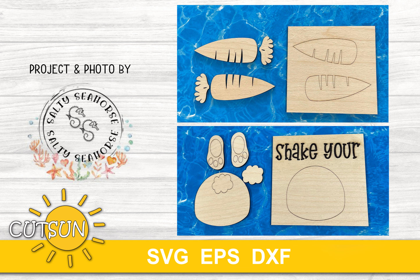 Easter leaning signs SVG bundle