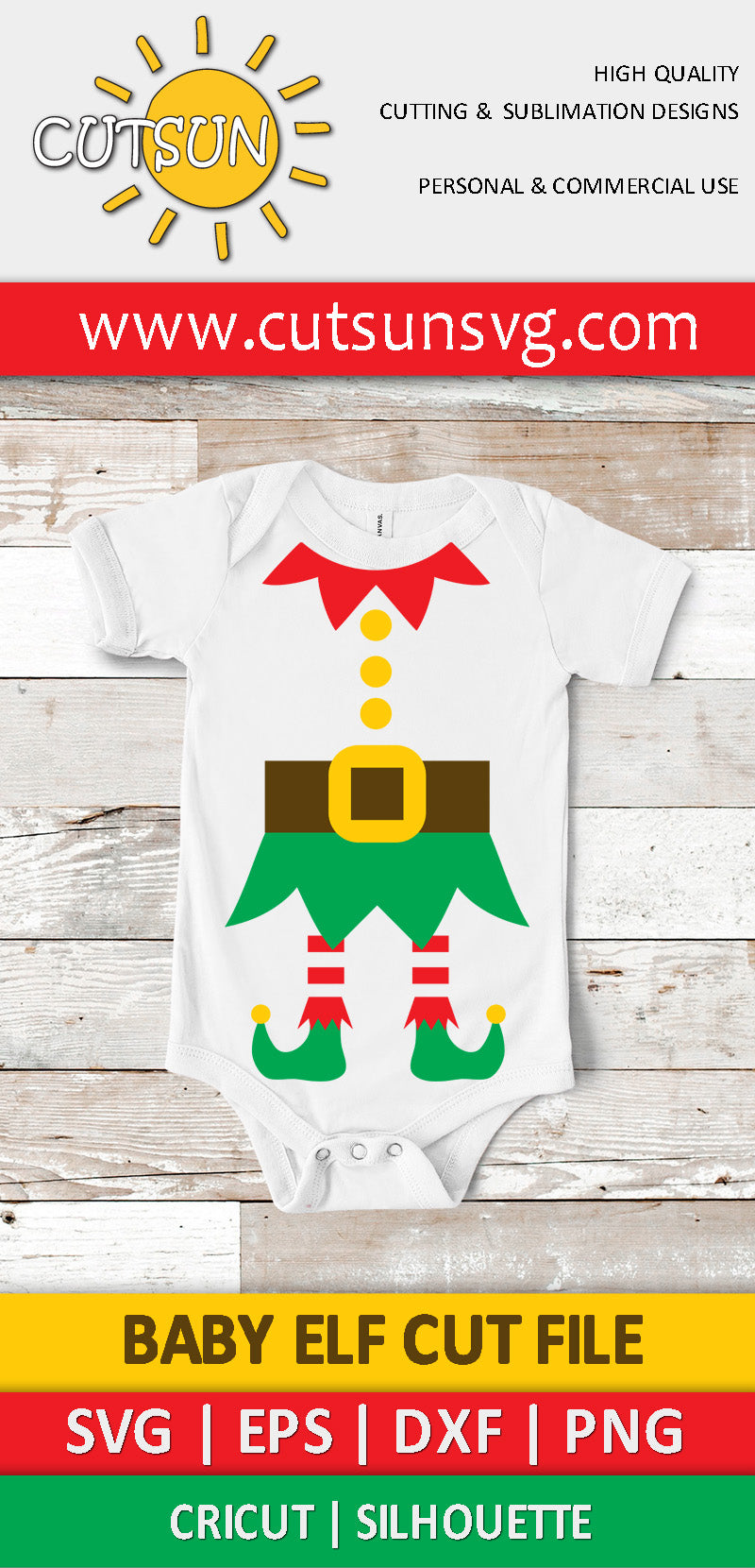 Baby Elf SVG