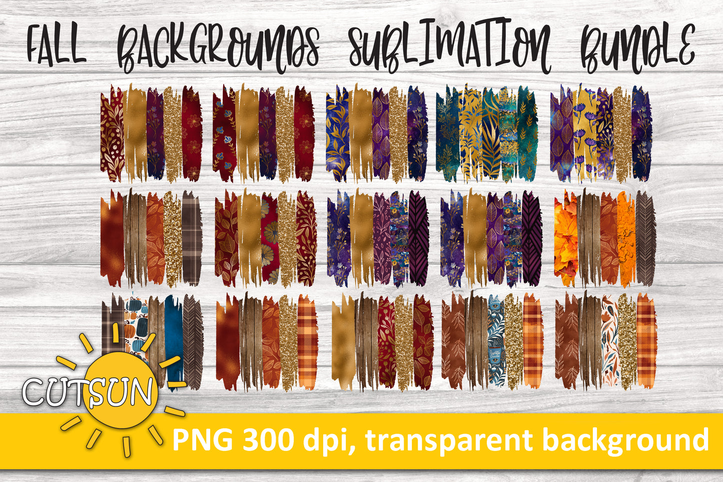Fall Backgrounds sublimation bundle | Autumn backgrounds sublimation bundle
