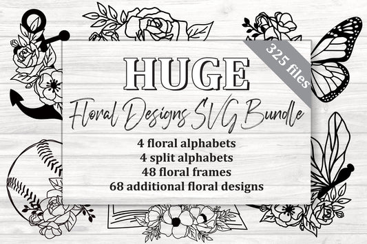 Floral SVG bundle