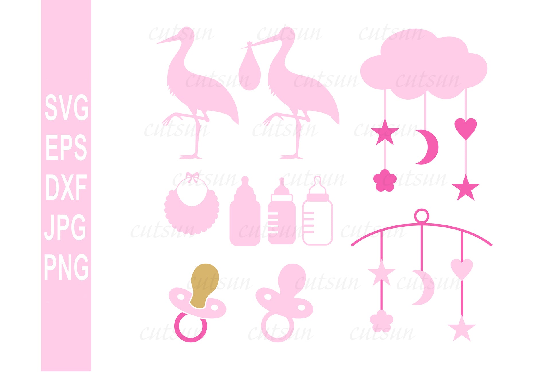 Baby Girl SVG bundle