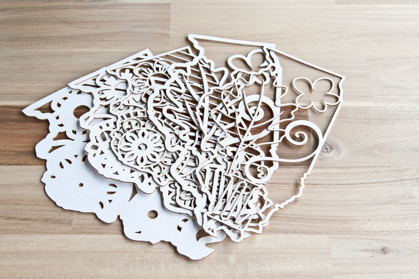 3D Layered Illinois Mandala SVG