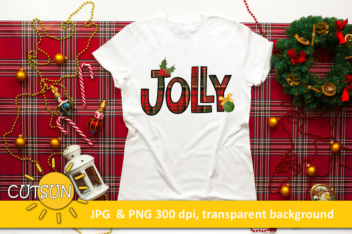 Jolly Christmas sublimation Design download