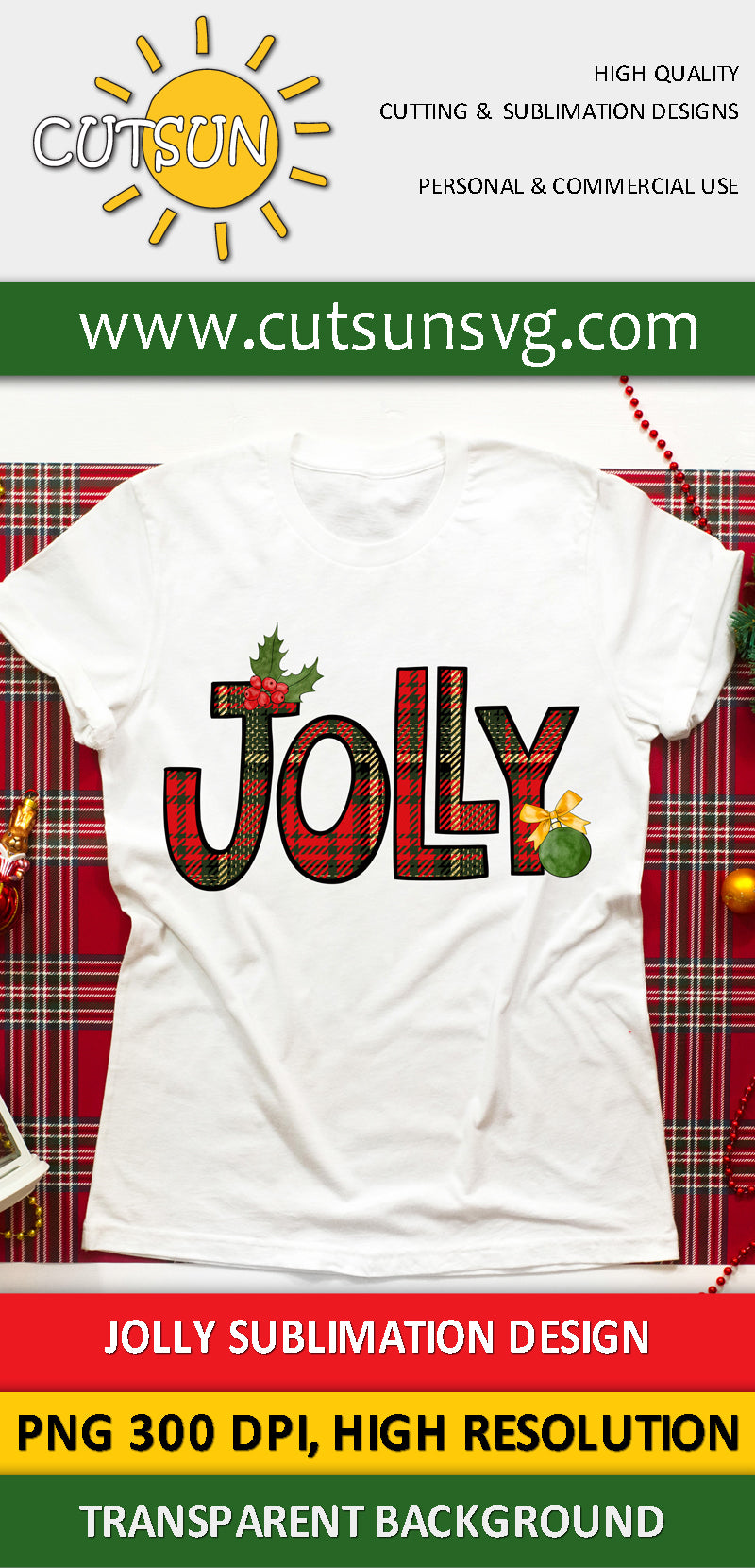 Jolly Christmas sublimation Design download
