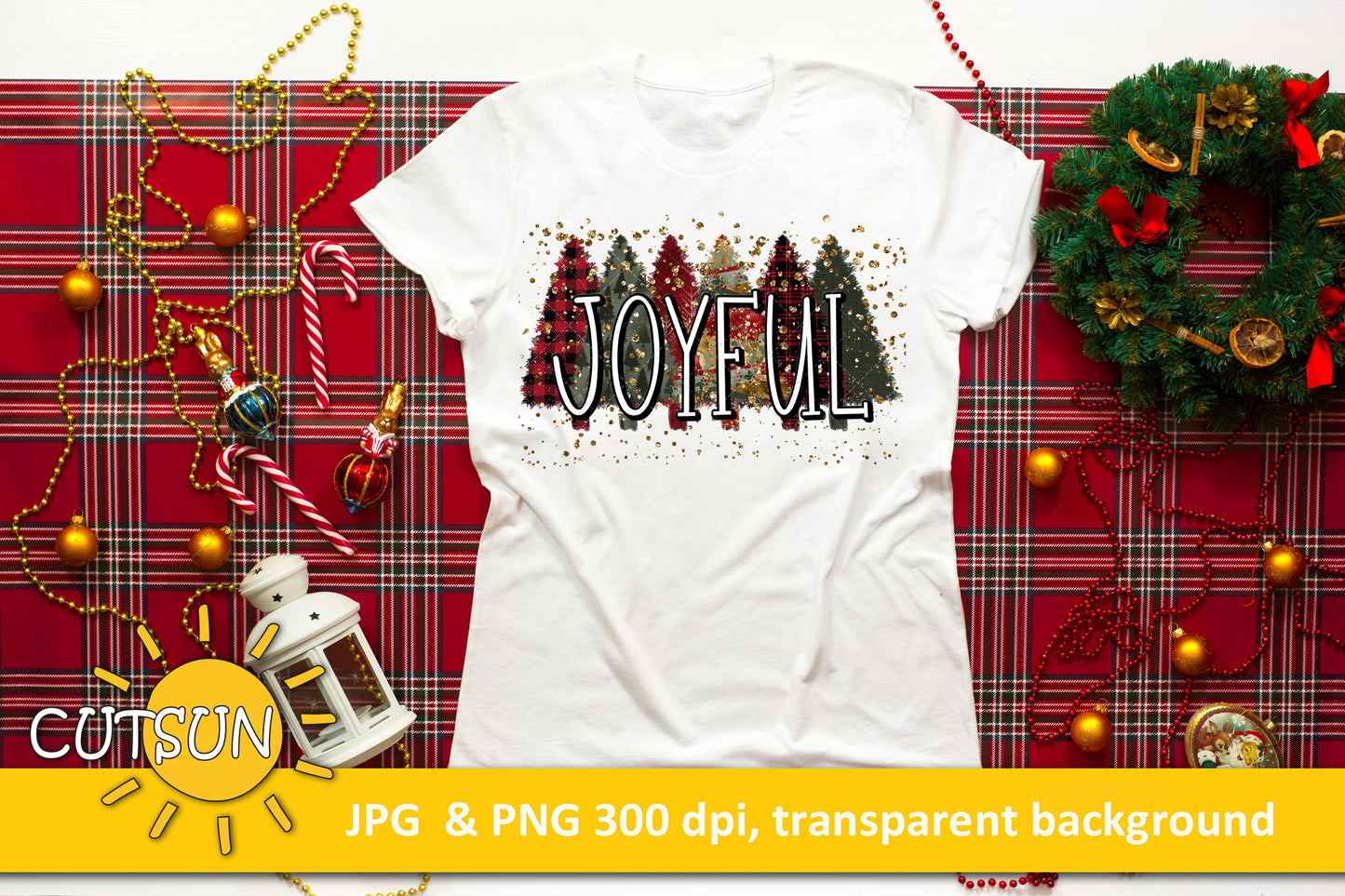 Joyful Sublimation Design download