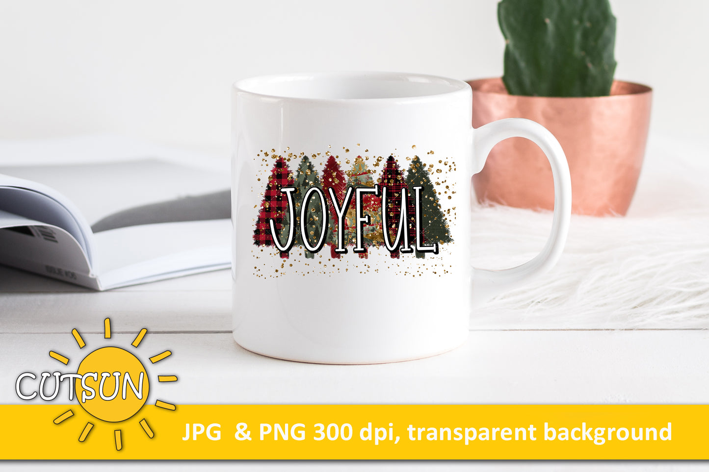 Joyful Sublimation Design download