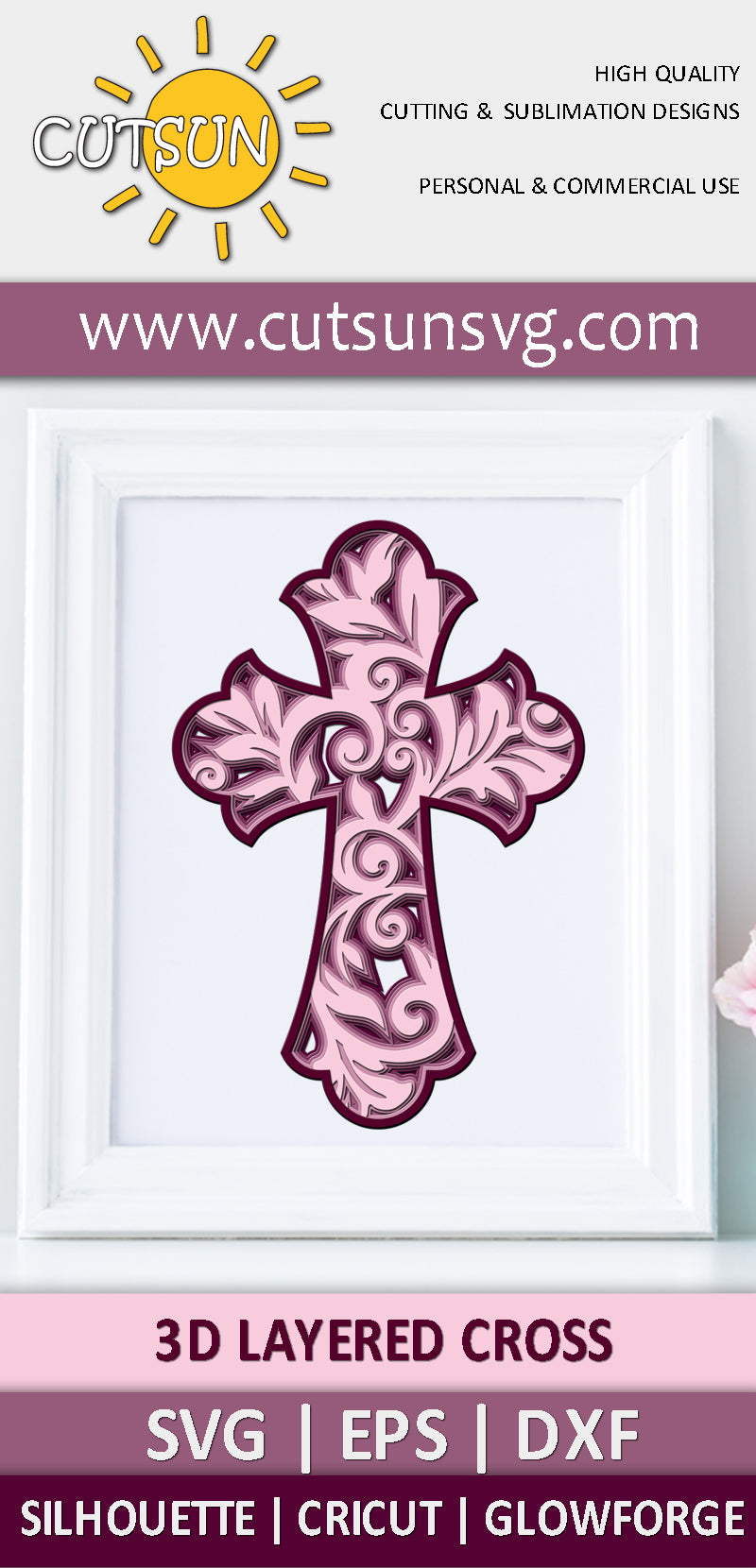 3D Layered Cross