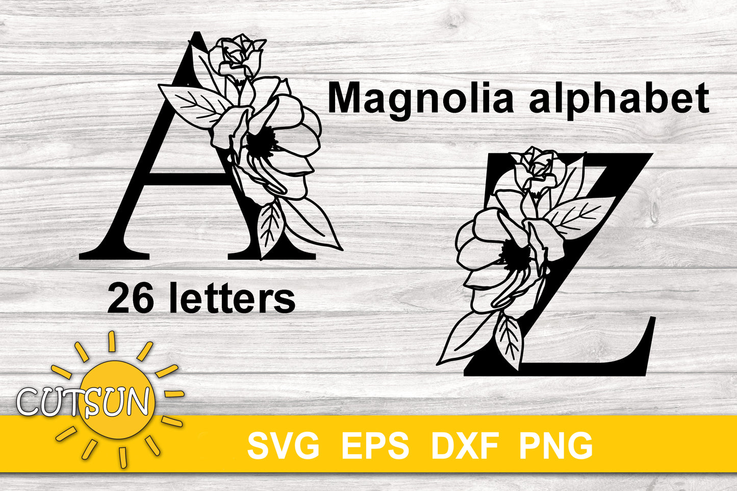 Mangolia Alphabet