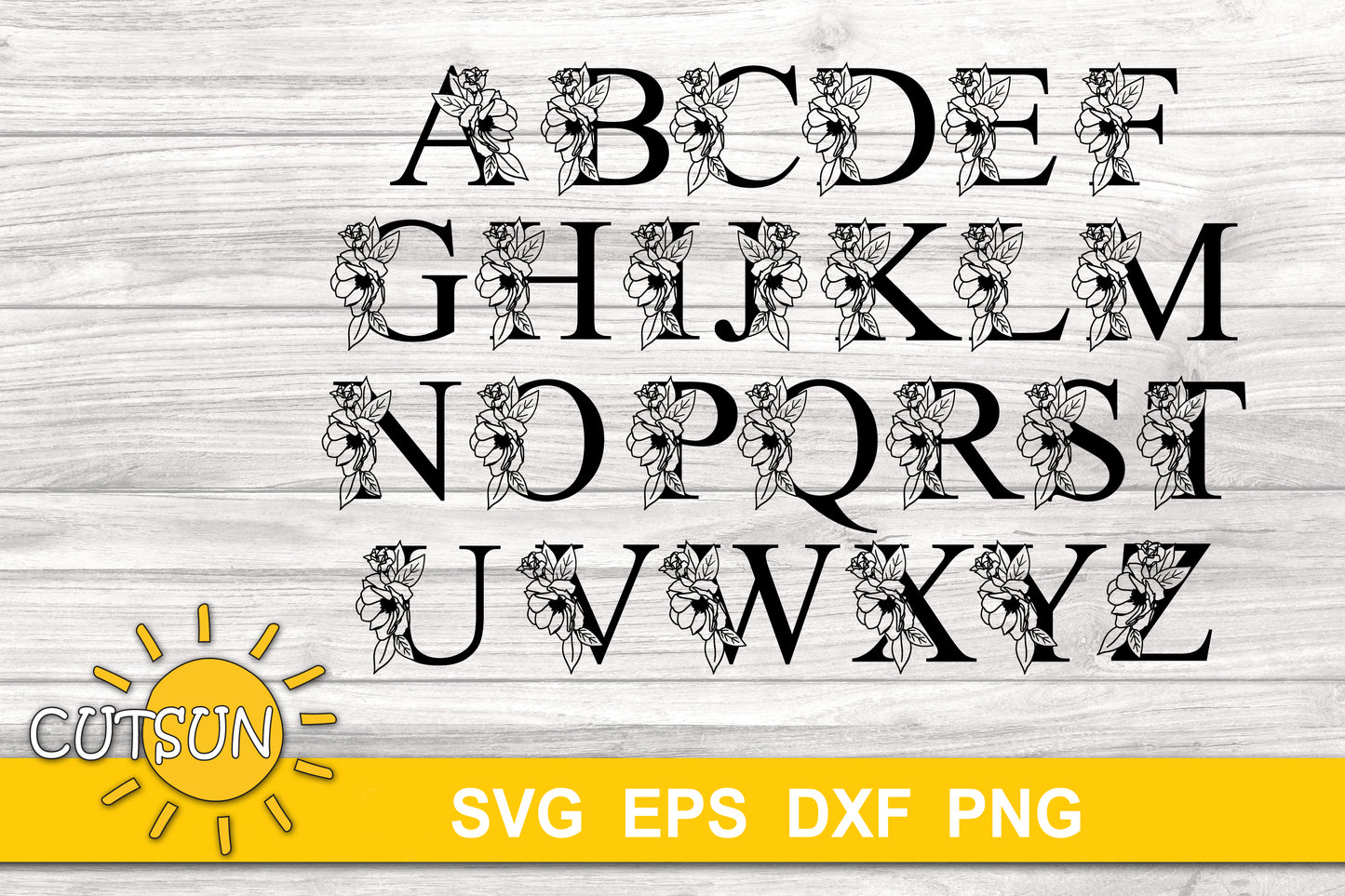 Mangolia Alphabet