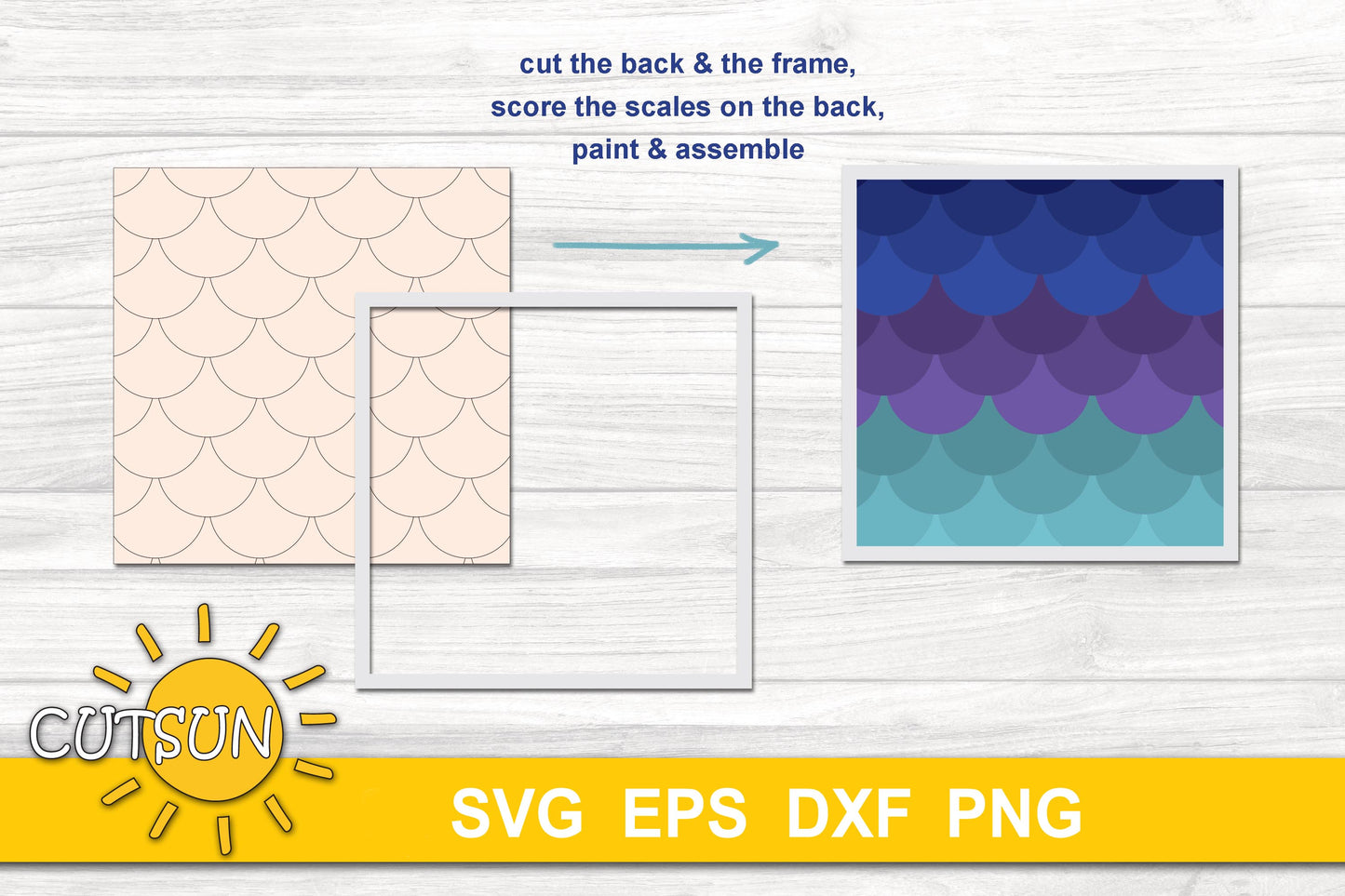 Mermaid Tiered tray svg | Mermaid life tiered tray SVG
