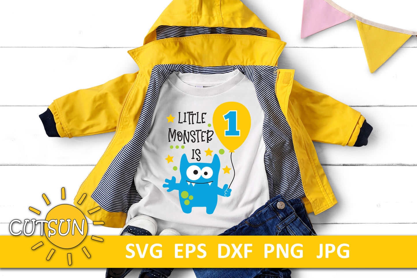 Baby monster SVG
