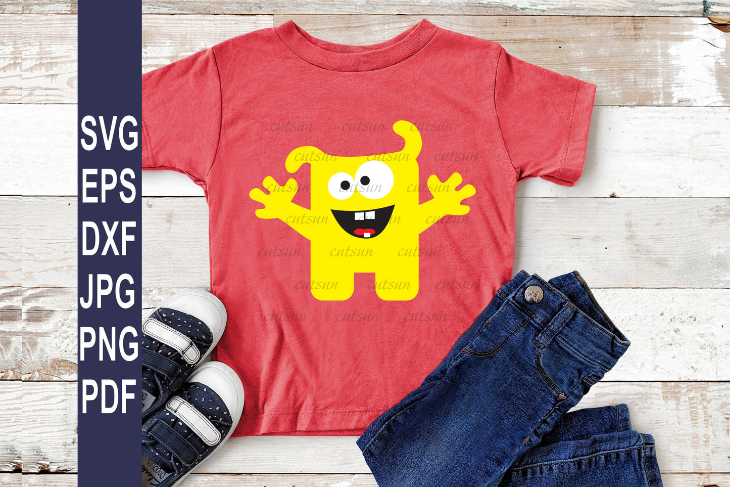 Cute Monsters SVG bundle