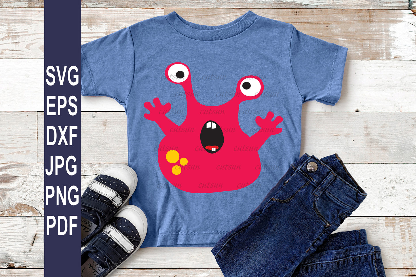 Cute Monsters SVG bundle