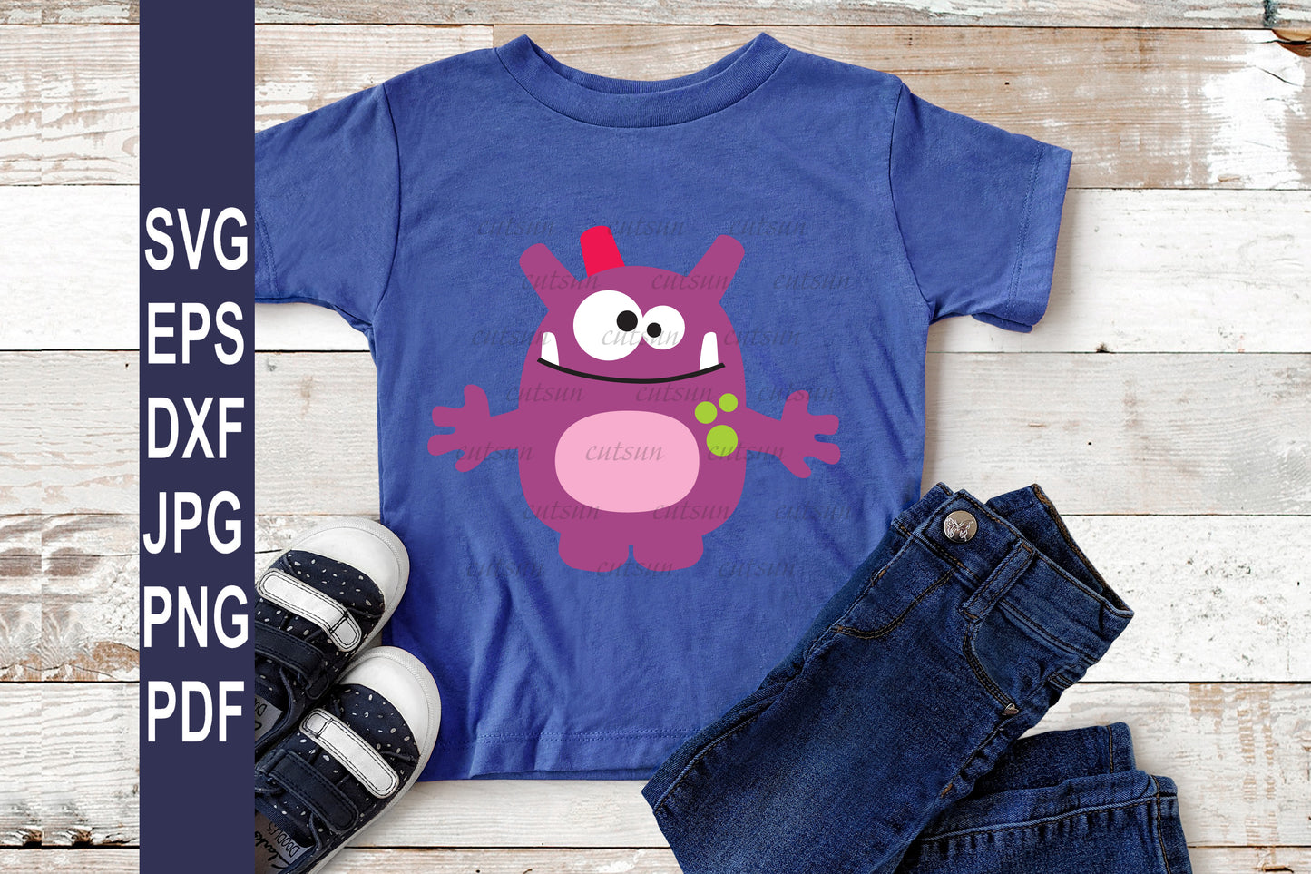 Cute Monsters SVG bundle