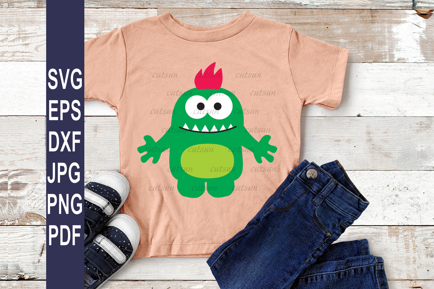 Cute Monsters SVG bundle