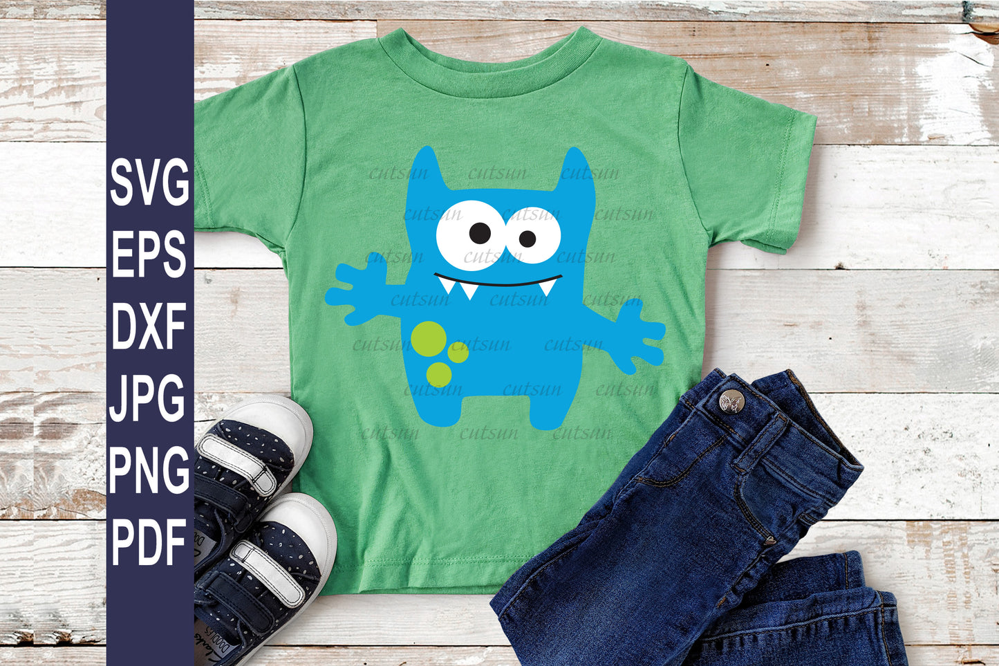 Cute Monsters SVG bundle