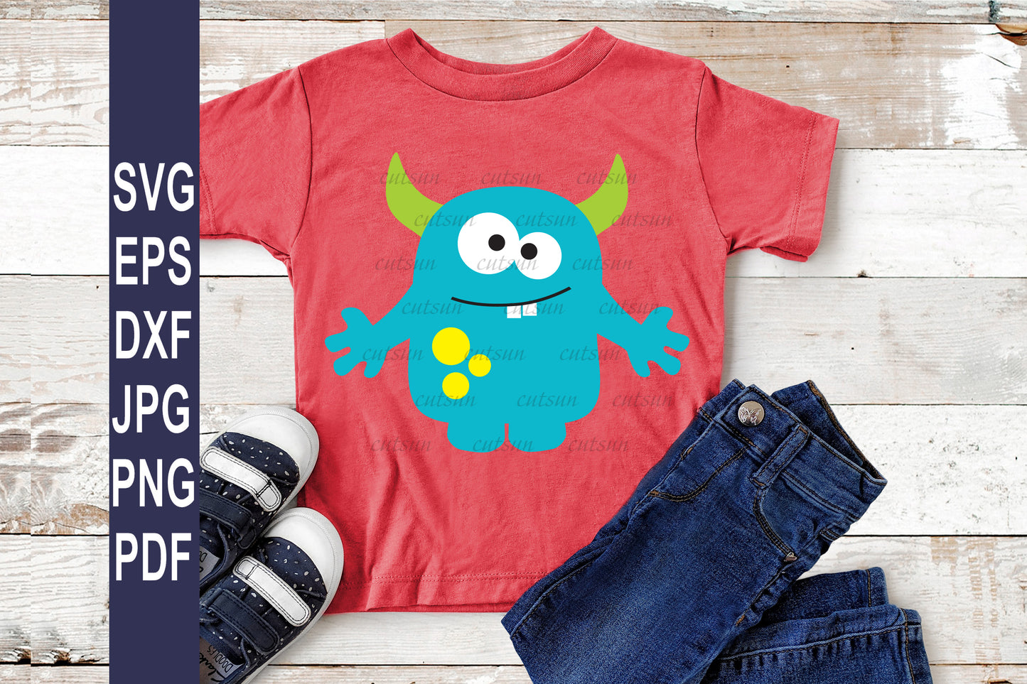 Cute Monsters SVG bundle