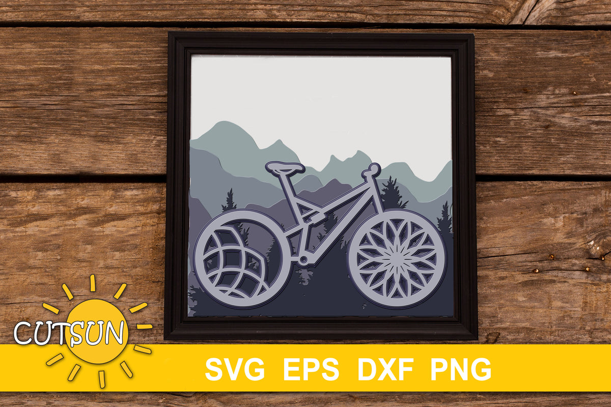 Enjoy the ride - SVG file Cutting File Clipart in Svg, Eps, Dxf, Png for  Cricut & Silhouette - bicycle svg