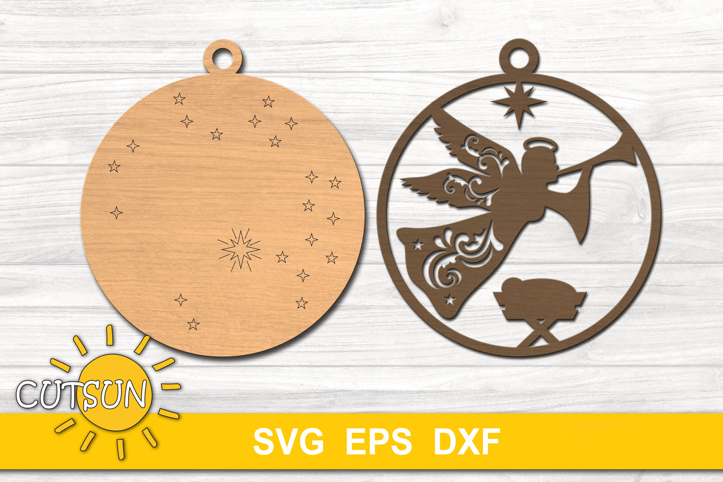 Nativity Scene Christmas ornaments bundle