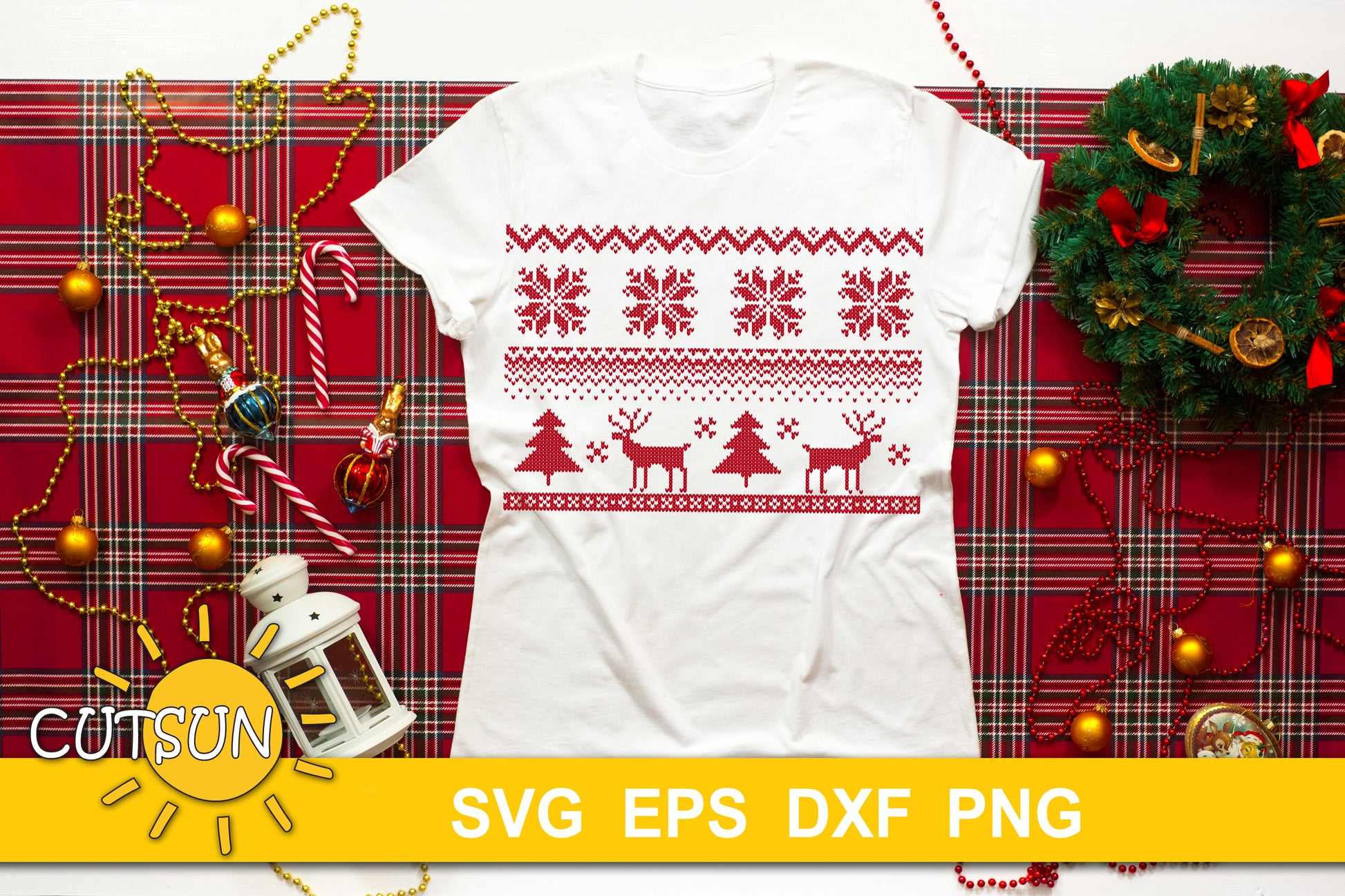 Nordic Knit Patterns SVG