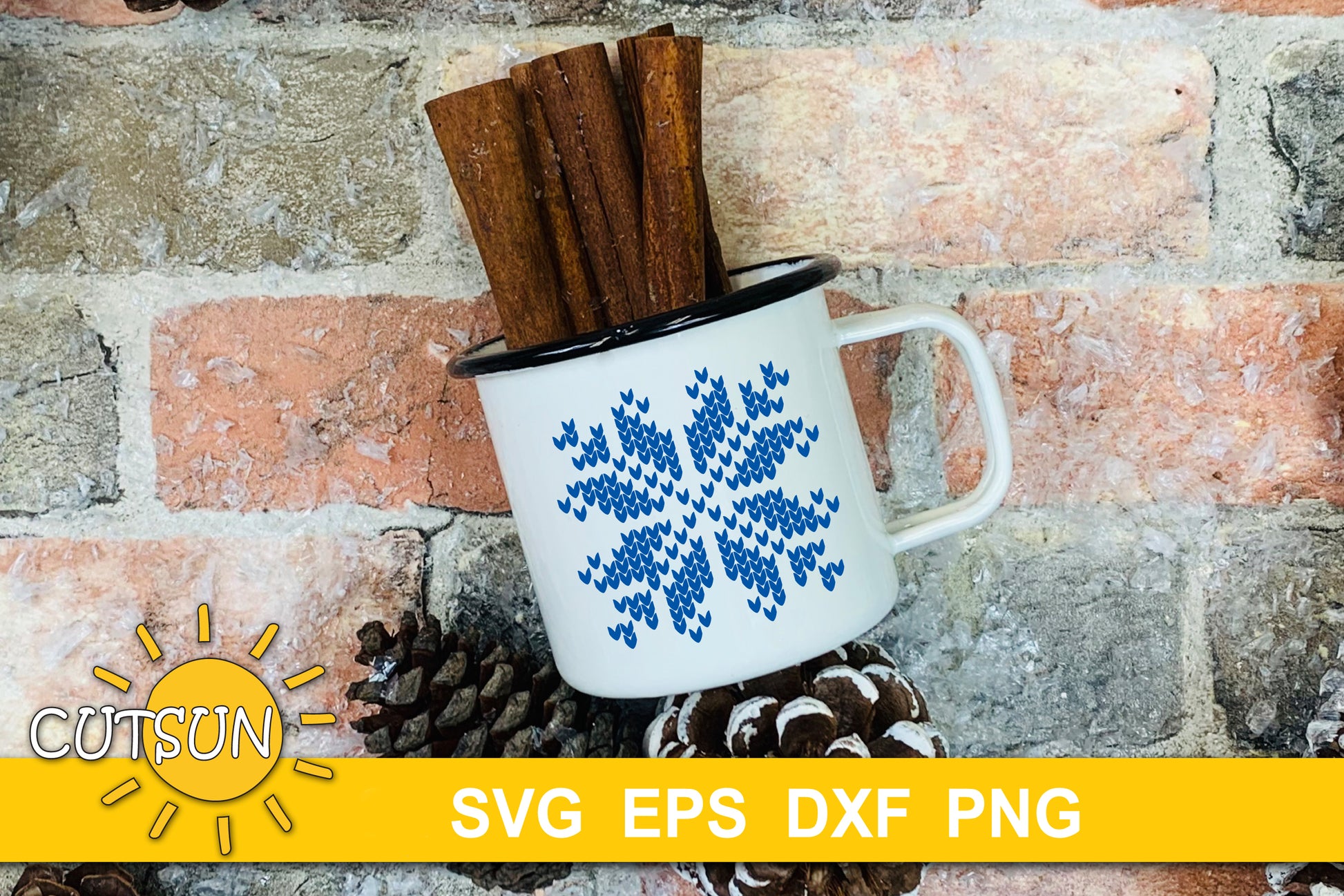 Nordic Knit Patterns SVG