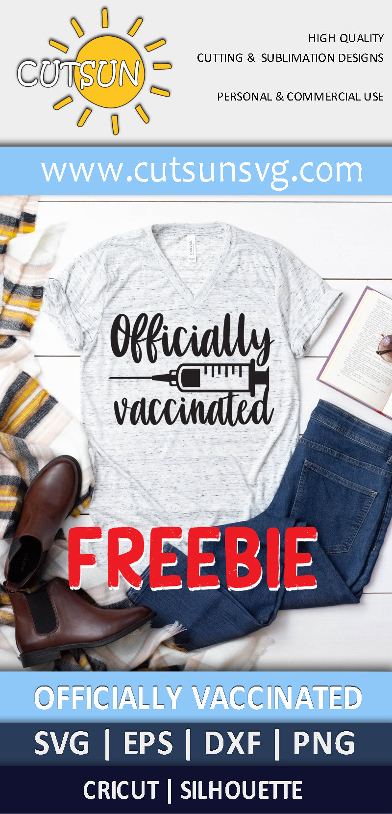 Officially vaccinated Freebie