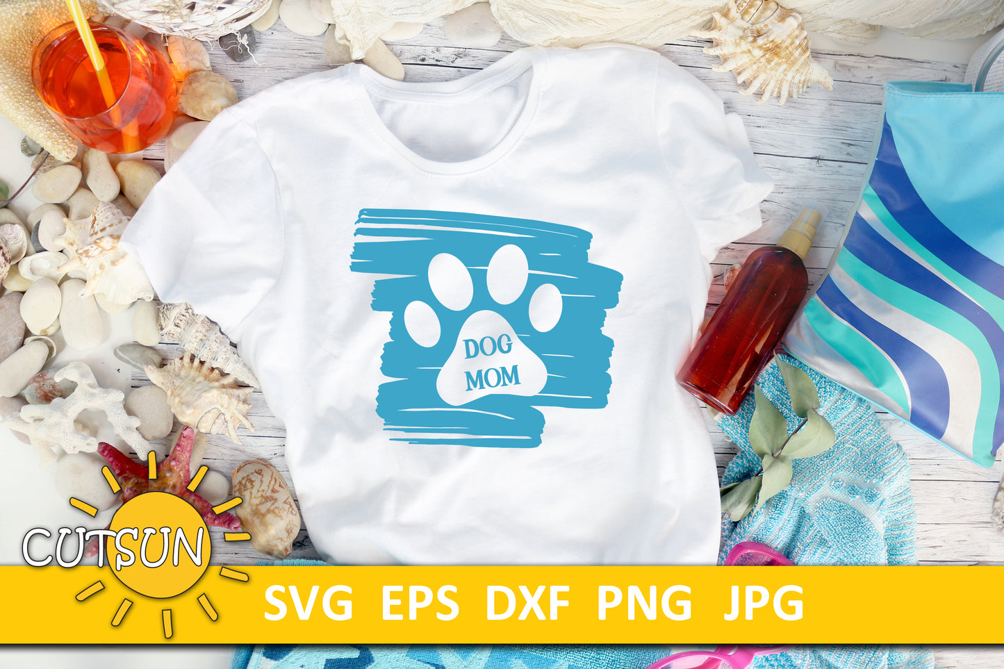 Paw print SVG | Pet parent SVG bundle | Dog mom SVG